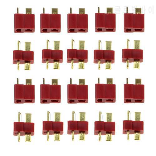 T Plug Male & Female Connectors Deans Style For RC LiPo Battery ESC T Plug Quadcopter Racing frame Crossing frame