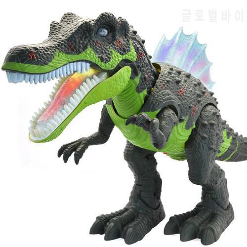 Electric toy large size walking dinosaur robot With Light Sound Tyrannosaurus Rex kids toys