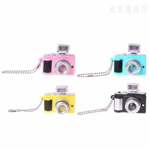 With Sound LED Flashlight Funny Toy Candy color Keychains Creative Camera Led