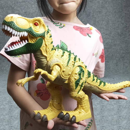 Electric interactive toys: talking and walking Dinosaur.Light Sound Tyrannosaurus Rex kids toys Electric toy Original packing