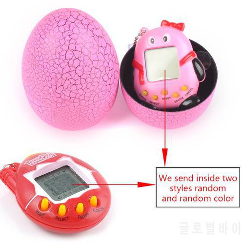 Hot Sale Multi-Color Dinosaur egg Tamagotchis Digital Electronic E-Pet Virtual Cyber Digital Pet Game Toy Christmas Gift257817