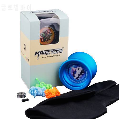 New arrive MAGICYOYO T9 YOYO CNC alloy 6061 Metal yoyo can be upgraded to play free accessories package good gift for beginner