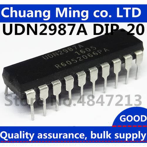 Free Shipping 5pcs/lots UDN2987A UDN2987 2987 DIP-20 8-CHANNEL SOURCE DRIVERS IC