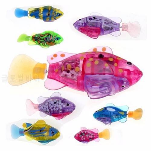 Electronic Fish Activated Battery Powered Toy Children Pet Holiday Gift Can Swims Pets Hobbies Toys 5pcs random