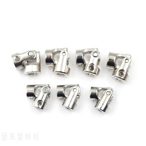 Stainless Steel Metal Universal Joint Cardan Couplings for RC Car Boat D90 SCX10 RC4WD 1pc