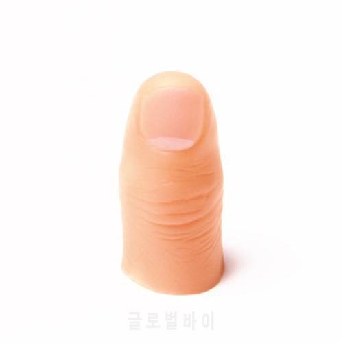 1pc Magic Trick Thumb Rubber Props Toys Soft Thumb Tip Finger Tricks Funny Prank Party Favor Stage Magician Props Tool Gifts
