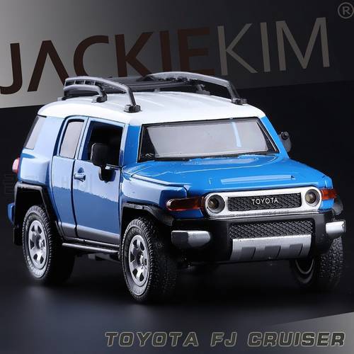 Gifts For Children Simulation Diecasts & Toy Vehicles TOYOTA FJ Cruiser Off-Road SUV ShengHui 1:32 Alloy Collection Model Car