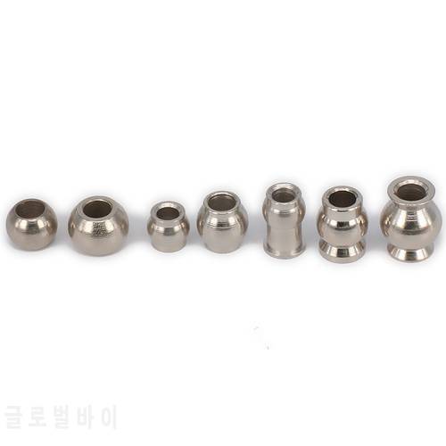 8pcs Ball Head Of Shock Absorber Damper 1/8 1/10 1/16 1/18 Rc Model Car Tpy Spare Parts For Hpi Losi Axial Redcat Himoto