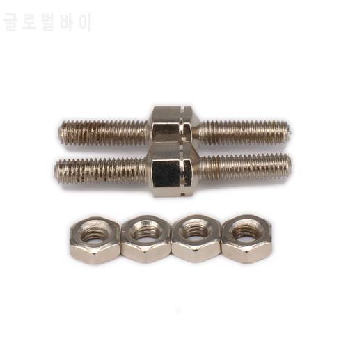 M3 3mm Thread Length 26mm 45 steel Tie Rod Pull-push Rod for RC Hobby Model Car Hop-up parts Silver Buggy Truck Upgrade Parts
