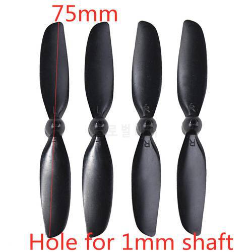 75mm 7.5cm 1mm Hole CW CCW Main Blades Props Propellers Fan Wing For 720 816 8520 Coreless Motor DIY Drone Quadcopter Spare Part