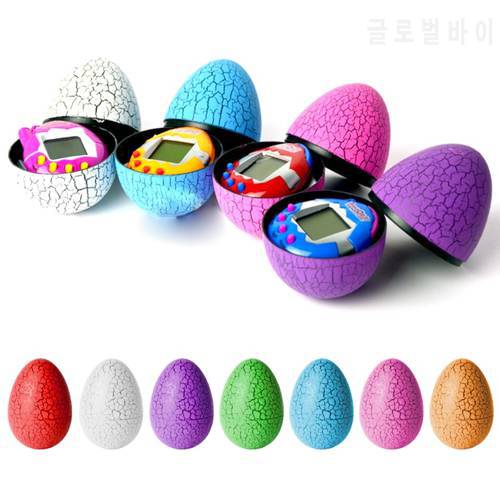 Dinosaur Flaw Eggshell Electronic Virtual Game Tumbler Egg Candy Package Box Toy-m15