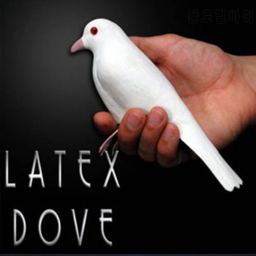 Super Latex Dove Magic Tricks Stage Close Up Magia Dove Appearing Vanishing Magie Mentalism Illusion Gimmick Props Magicains