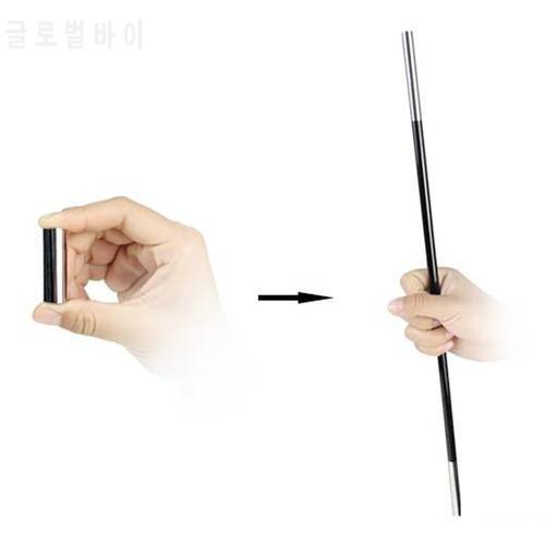 100Pcs Appearing Mini Wand Magic Tricks 50cm Length Empty Hand Appear Cane Stage Magician Gimmick Accessories Comedy Trick