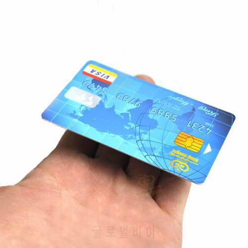 2 pcs Credit card + 1 pcs PVC Transparent bar Floating Credit Card Magic Tricks Magician Gimmick Accessory Close up Magic props