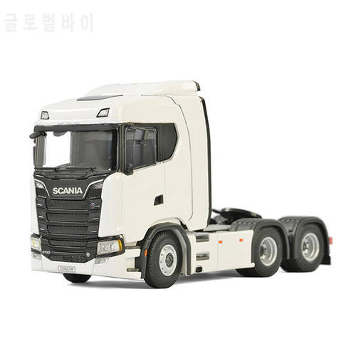 Collectible Alloy Model Gift WSI 1:50 Scania Normal CS20N 6x2 Tag axle Truck Tractor Diecast Toy Model Decoration 03-2006