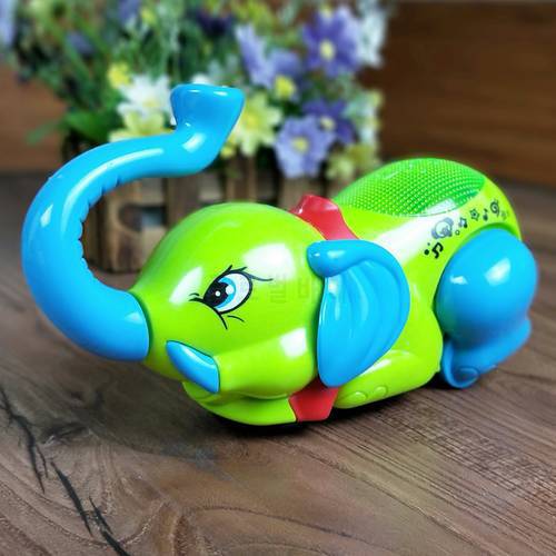 Electronic Pets Musical Elephant Toys Can Sing Walk Interactive Electric Sound Pets Animals Electronic Toys for Kids Gifts 1PCS