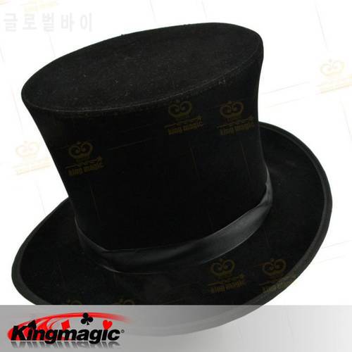 Folding Top Hat Black Magician&39s Hat Magic Props Tricks Magic Toys