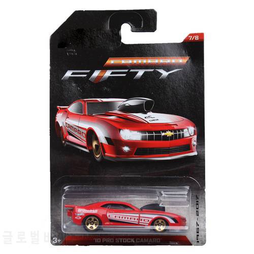 Hot Wheels 1:64 Sports Car CAMARO 50th Anniversary Collector Edition Metal Diecast Model Race Car Kids Toys Gift
