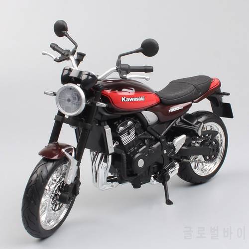 1/12 Scale Brand 2018 Maisto Retro Styling Kawasaki Z900RS Bike Moto Vehicles touring sport Diecast motorcycle toy for children