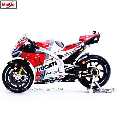 Maisto 1:18 Ducati GP2018 Championship Racing Silvardo original authorized simulation alloy motorcycle model toy car