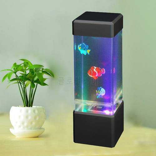 Simulation of the Electronic Jellyfish Aquarium Pet Toys Creative Office Boy Girl Gift Ornaments Funny Product A147