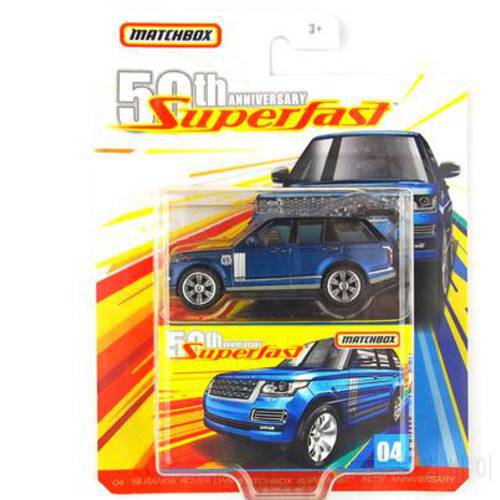 2019 Matchbox Car 1:64 Sports Car 50th Anniversary SUPER FASE Metal Material Body Race Car Collection Alloy Car Gift