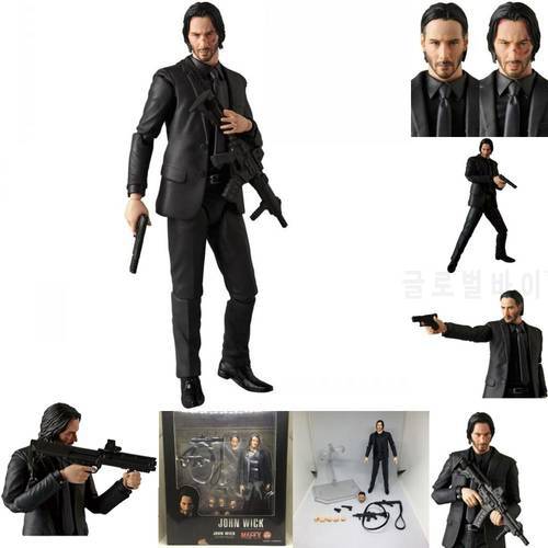 JOHN WICK Action Figure Mafex 070 085 Model Toy Gift for Kids