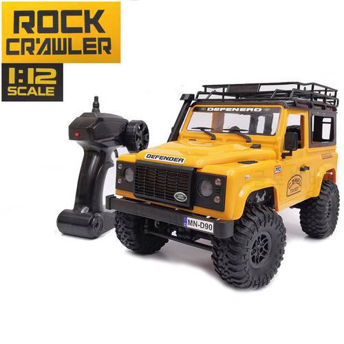 Big Size 1:12 Scale RC Rock Crawler Car 2.4G 4WD Remote Control Truck RTR MN D90 Toy Vehicle Model