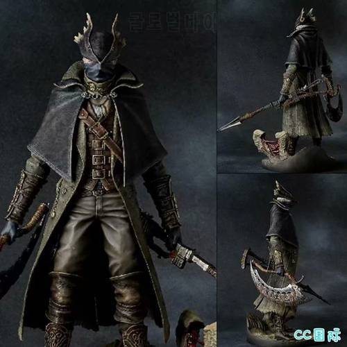 Bloodborne Figure 30cm 12inch Bloodborne The Old Hunters Sickle Action Figure Model Toy Doll Gift