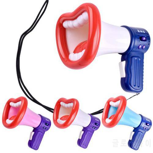 Fancy funny Innovative Big Mouth Voice Loudspeaker Multi Voice Changer Creative Funny Voice-changing Stress Reliever For Child