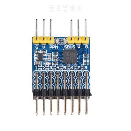 NEW 8CH PWM PPM SBUS Signal Conversion Module Converter input voltage 3.3-20V For RC Airpanle Drone