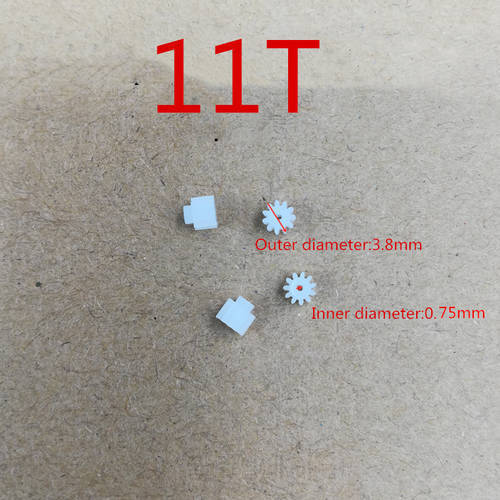 New Arrival Watch Quadcopter R/C Interactive Induction Drone Toys Spare Parts 11T Small Motor Engines Gears 3.8mm 0.75mm