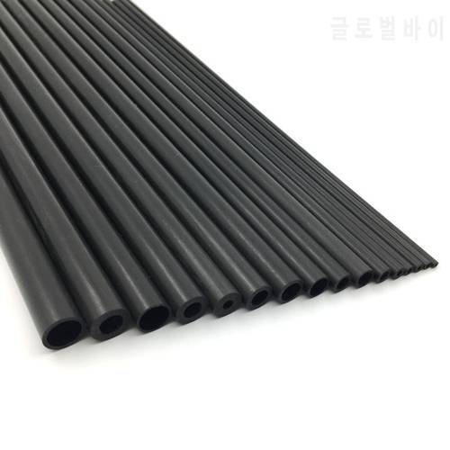 2pcs High quality carbon fiber tube: 2mm-10mm hollow tube / carbon tube / carbon fiber rod / kite model