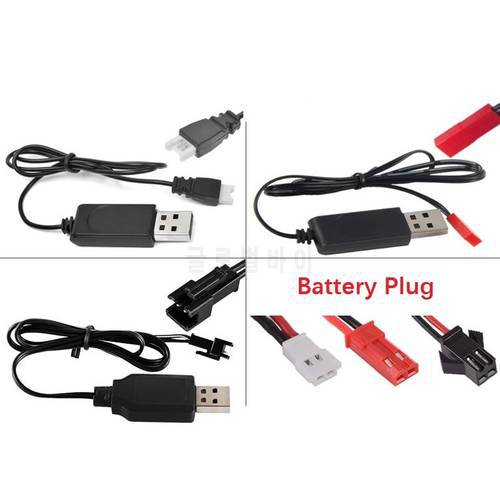 Free Shipping 3.7V battery USB Charger Cable SM JST MX2.0-2P For R/C Racing Car Toys Quadcopter Helicopter Drone Spare Parts
