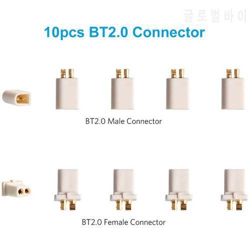 BETAFPV 10pcs BT2.0 Connectors Set Male Female 1.0 Banana Connector for BT2.0 Connector FPV 1S Whoop Drone