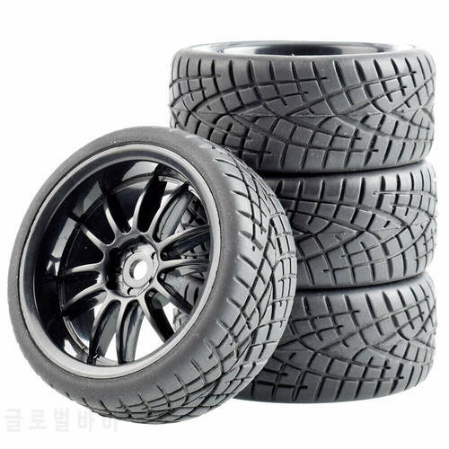 RC 6031-8001 Speed Tires sponge & Wheel 4PCS For HSP 1/10 1:10 Touring Car