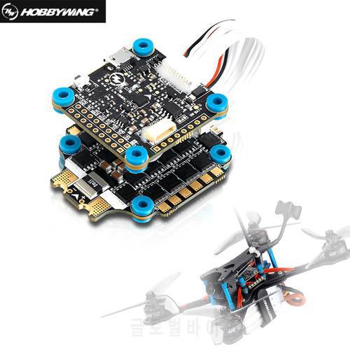 Hobbywing XRotor Flight Controller F7 with XRotor Micro 40A 60A 4in1 BLHeli-32 DShot1200 for FPV Racing Quadcopter