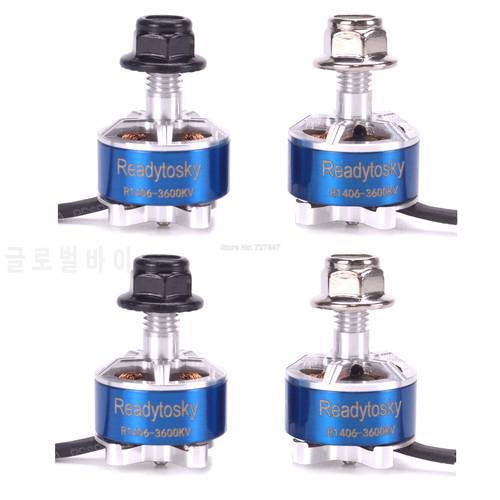 NEW Readytosky 1406 3600KV 2-4S CW CCW Brushless Motor for RC Models Multicopter Frame DIY Part FPV Racing Drone