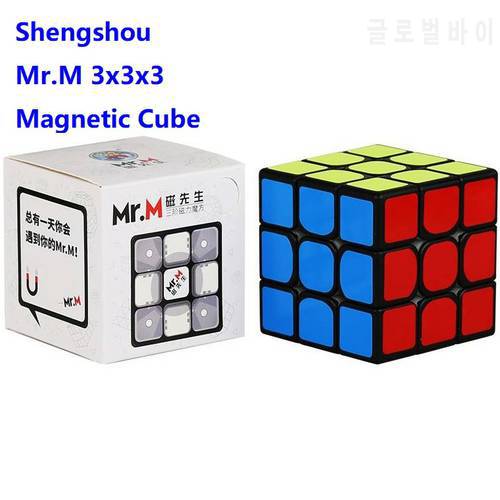 Sengso Shengshou Mr M 3x3 Magnetic 2x2x2 3x3x3 4x4x4 5x5x5 Magic Cubing Speed Professional Puzzle Toy For Children Kids Gift Toy