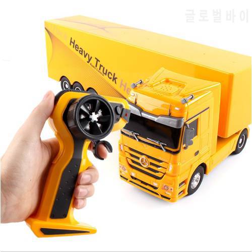 RC Heavry Car Remote Control Tip Lorry Auto Lift Engineer RC Container Vehicle Toys Gift Brinquedos
