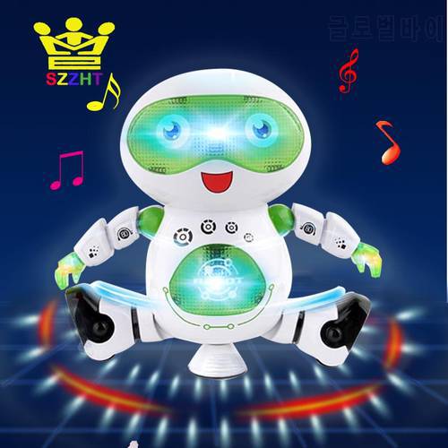 Electronic Smart Space Walking Dance Robot Toy with Music Light Astronaut Brinquedos Electronique Jouets Pet for Child Kids Gift