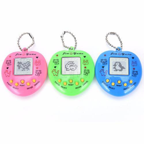 TOYZHIJIA 1PC Mini electronic pet game machine Tamagochi 168 pet in 1 Learning Education toys For Children Shipping