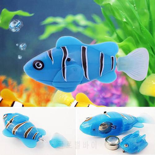 1PC Battery Powered Electronic Robotic Fish Swim Activated Fish Toy Robotic Pet for Fishing Tank Decorating Fish Dropshipping