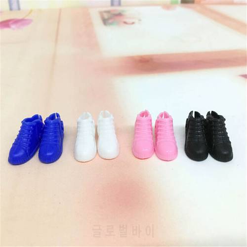4Pairs Original Doll Shoes Fashion Cute shoes for 1/6 Doll Shoes Best Gift Doll Accessories Wholesale