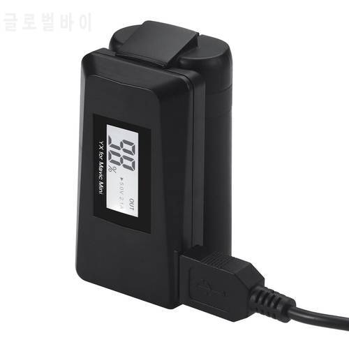 Mavic Mini QC3.0 LED Digital Display USB Charger with TYPE C Cable for DJI Mavic Mini Drone Accessories
