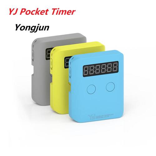 YJ pocket timer puzzle magic Cubing Speed timer portable Innovative infrared sensor cubo Magico flying cups Kids toys yongjun