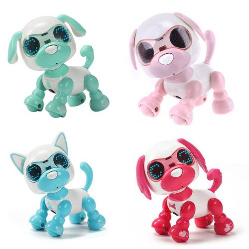 Cute Gift for Kids&Adults Plastic Robot Dog Kids Game Electric Toys for Creative Supplies for Touch Sensitive Electric Robot Dog