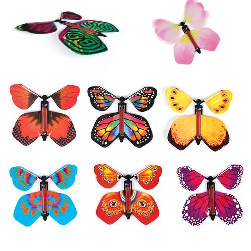 Magic Flying Butterfly Party Little Magic Tricks Funny Surprise Toys For Kids Surprising Magic Butterfly