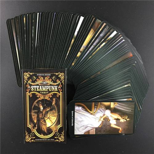 The Steampunk Tarot Table Deck Board Game Card For Family Gathering Party Playing Card Games Tarot Loves