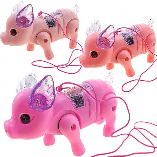 2020 Fashion Funny Electric Walking Singing Dance Cute Pig Birthday Present Electronics Robot Gift